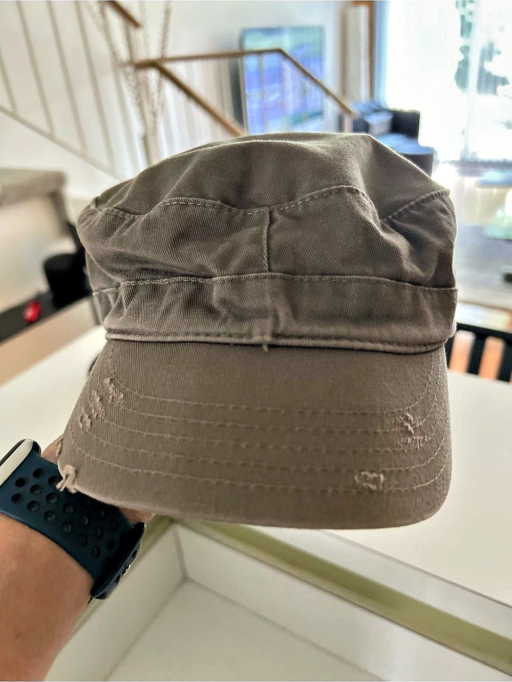 DPC Distressed Military Cadet Cap